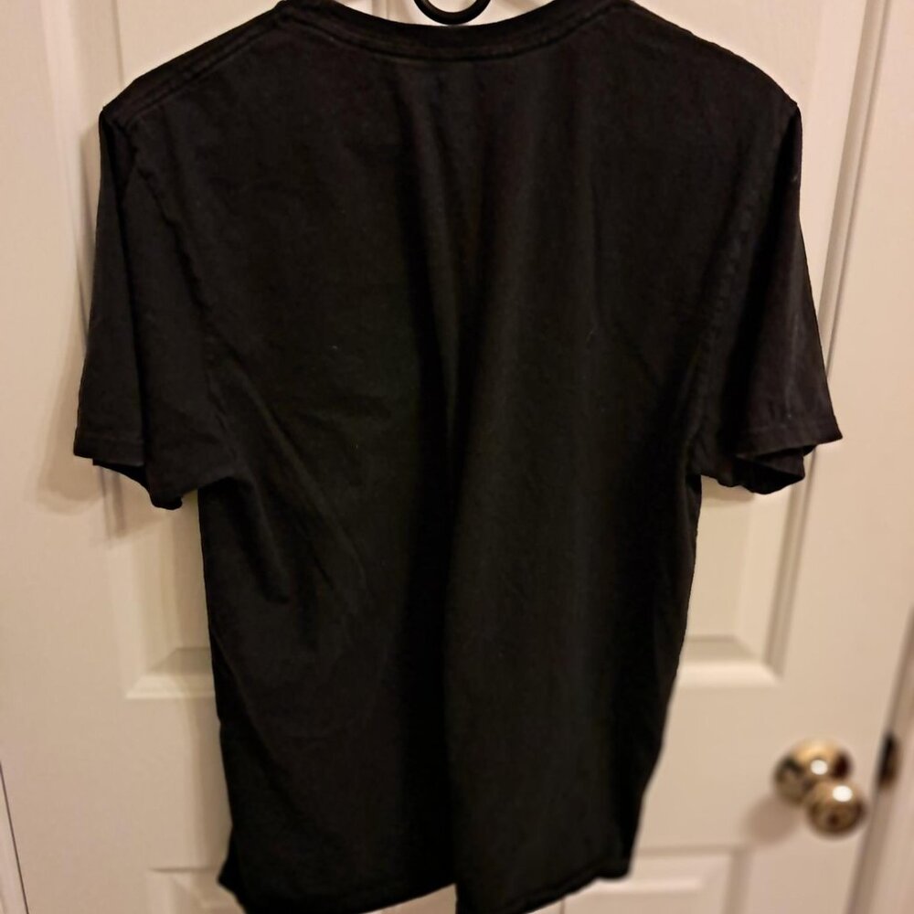 Reebok Pittsburgh Penguins Logo T-Shirt, Black, Size Large - Picture 3 of 4